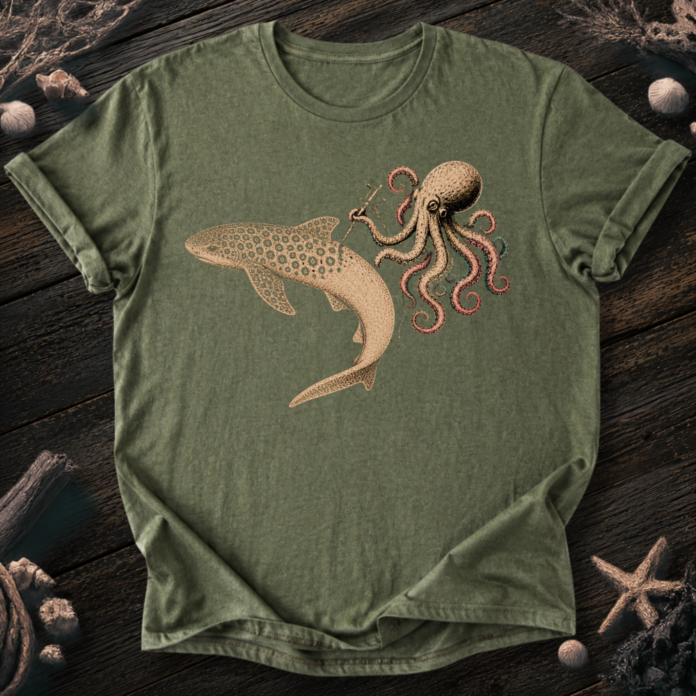 Leopard Shark Tattoo T-Shirt