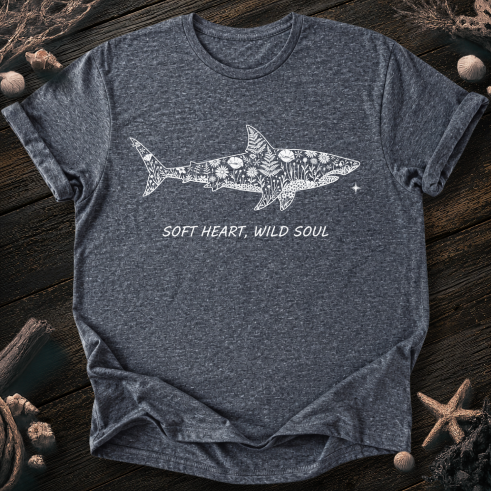 The Floral Shark T-Shirt