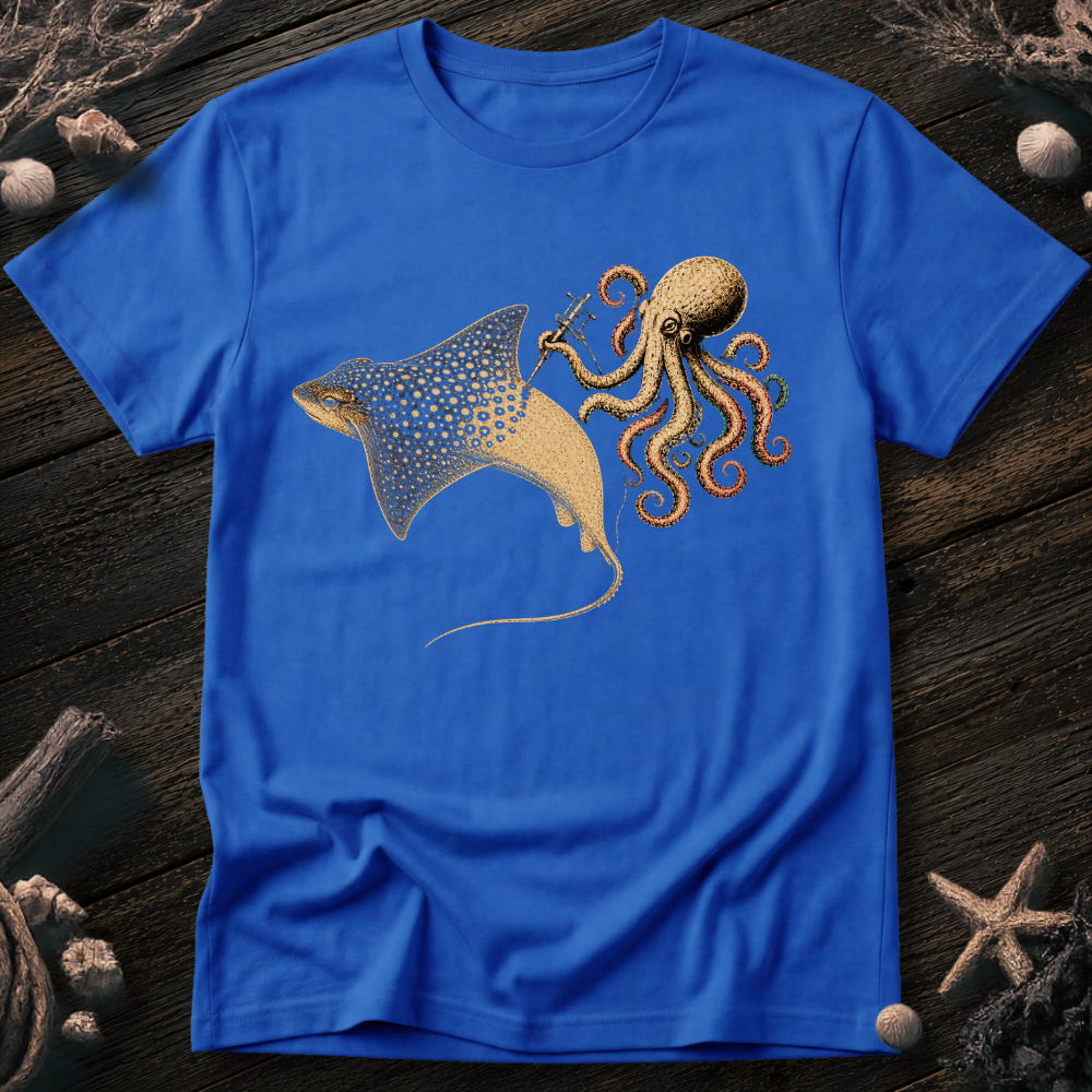 Spotted Eagle Ray Tattoo T-Shirt