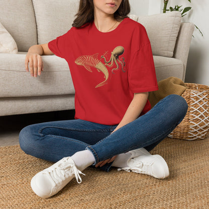 Shark Zebra Tattoo T-Shirt