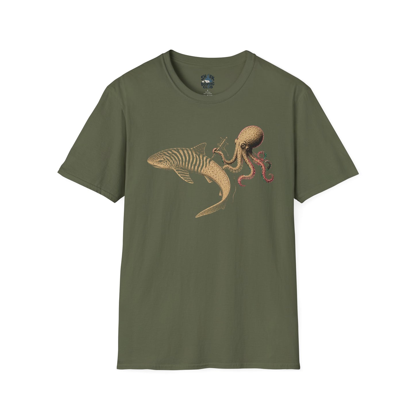 Shark Zebra Tattoo T-Shirt