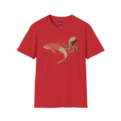Shark Zebra Tattoo T-Shirt