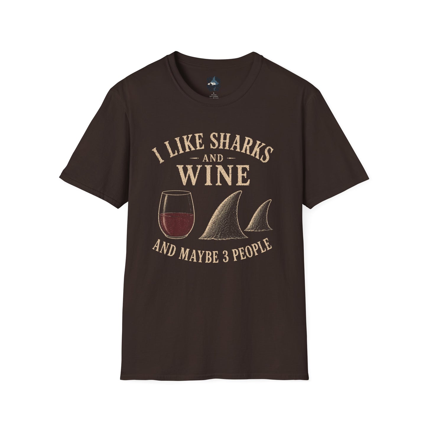 I Like Sharks and Wine T-Shirt