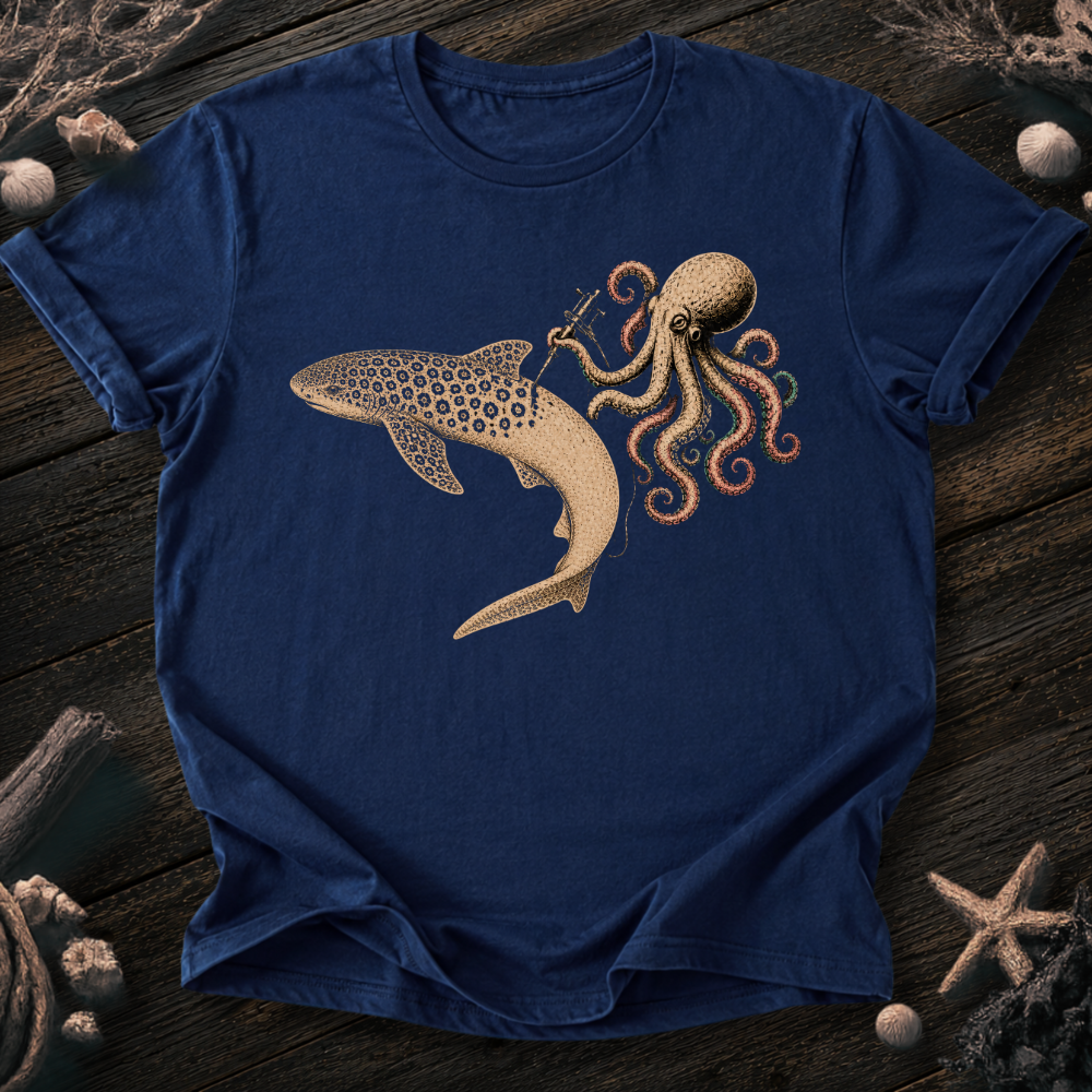 Leopard Shark Tattoo T-Shirt