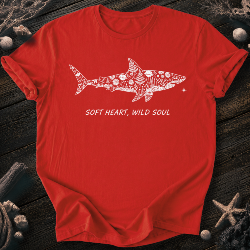 The Floral Shark T-Shirt