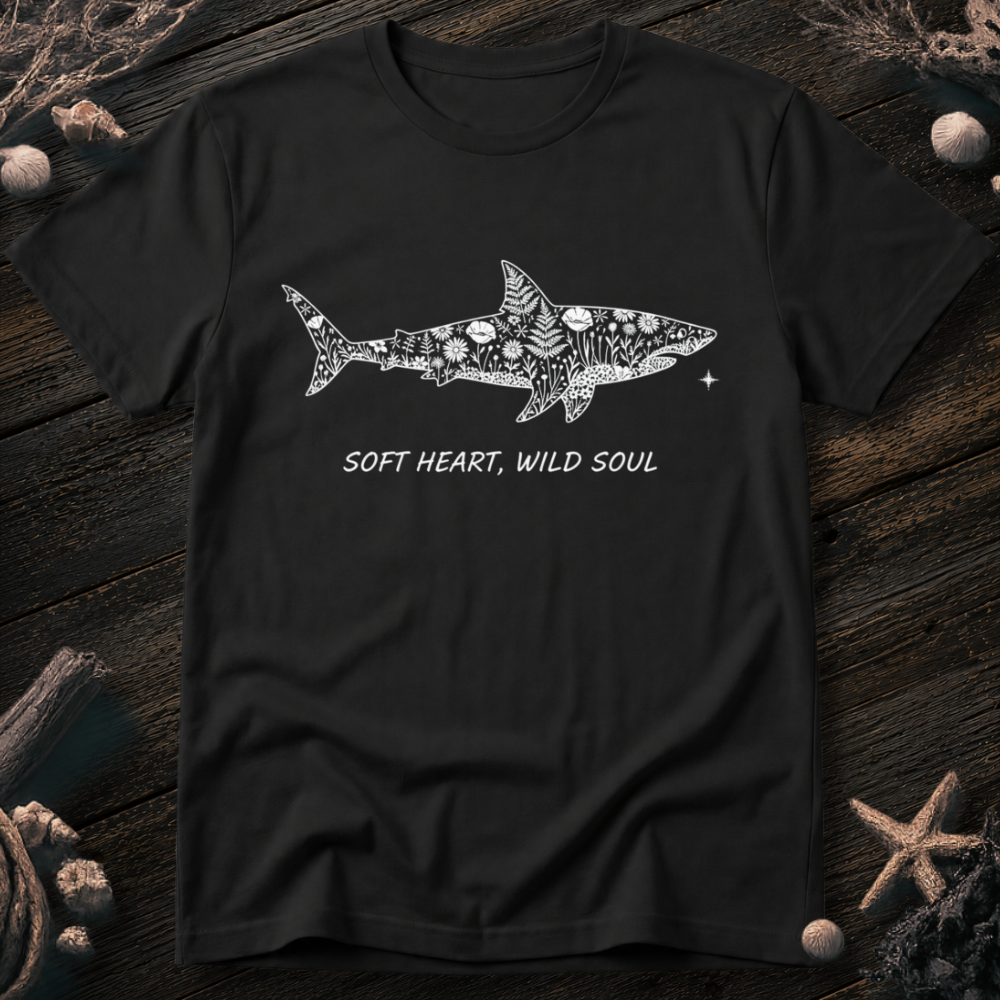 The Floral Shark T-Shirt