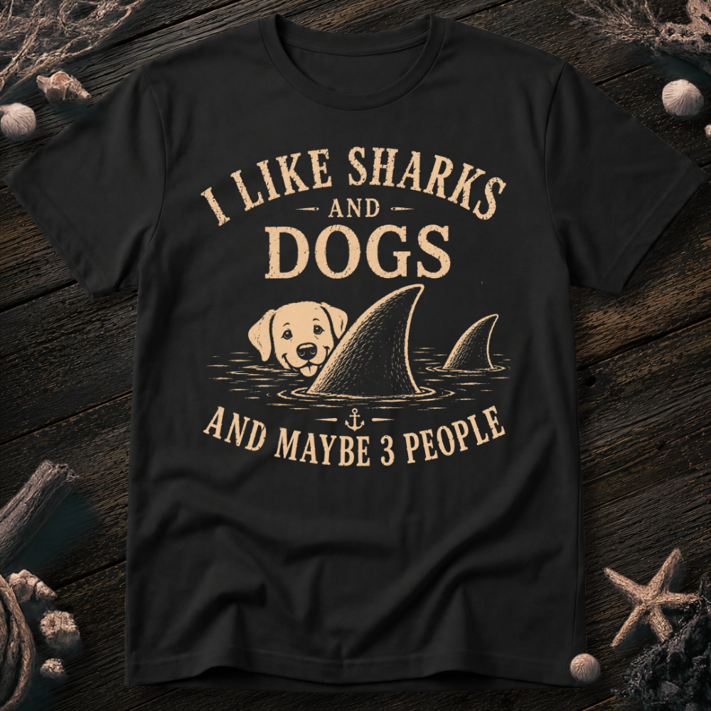 I Like Sharks and DogsT-Shirt