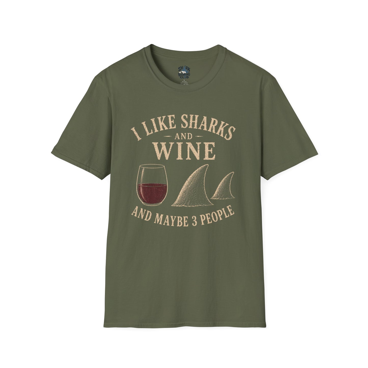 I Like Sharks and Wine T-Shirt