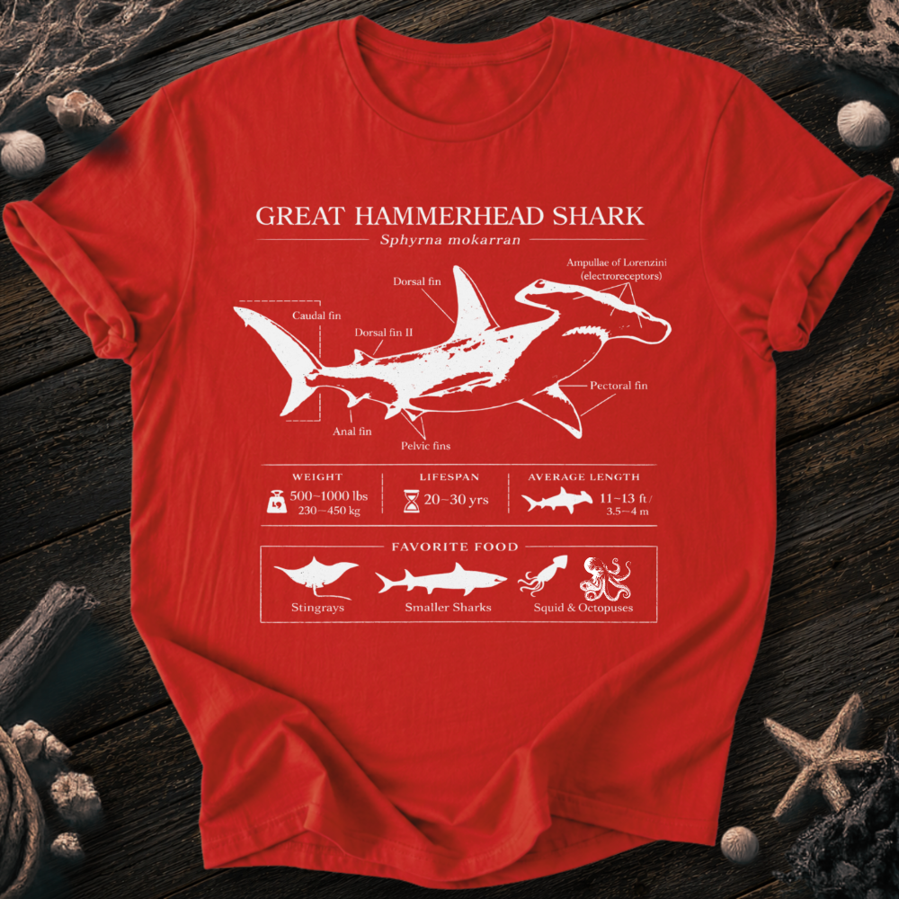 Great Hammerhead Shark T-Shirt