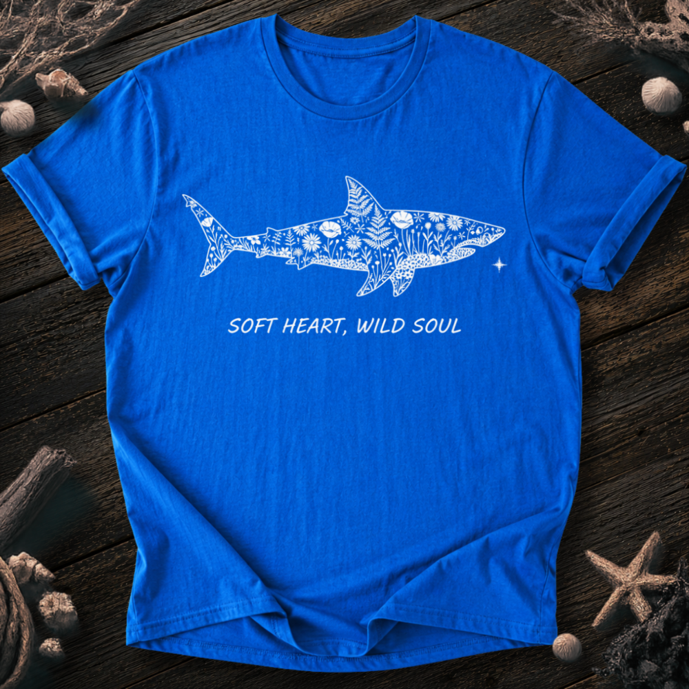 The Floral Shark T-Shirt