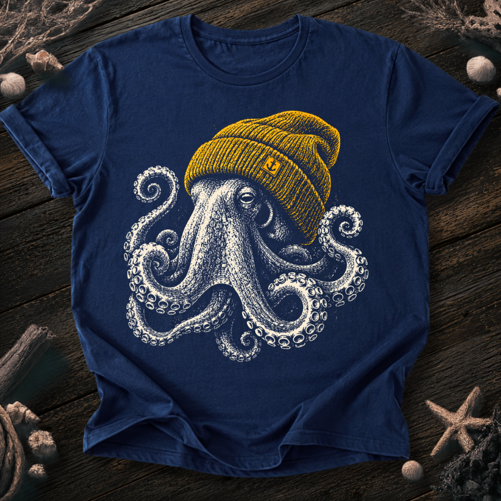 Octopus In Winter T-Shirt