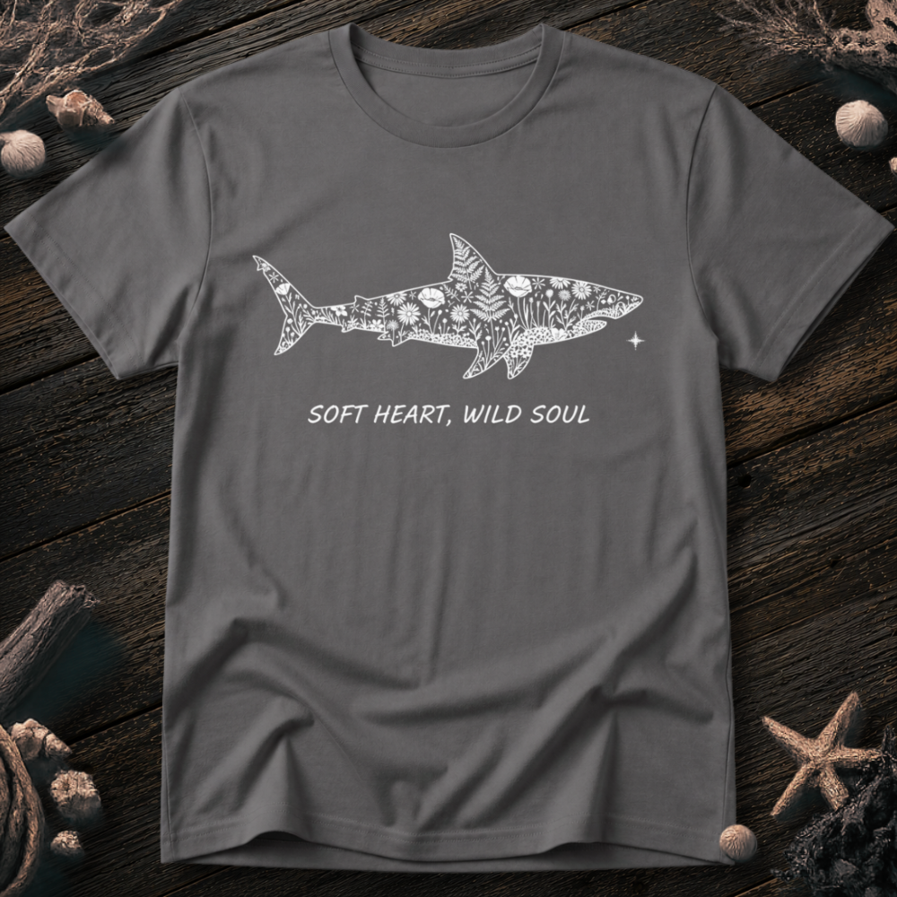The Floral Shark T-Shirt