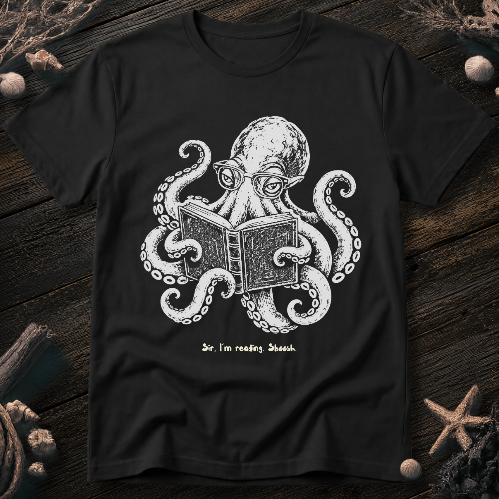 Reading Octopus T-Shirt