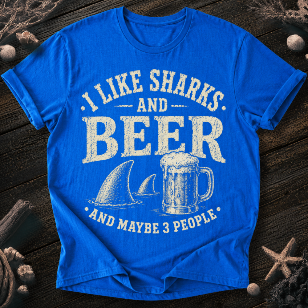 I Like Sharks and Beer T-Shirt