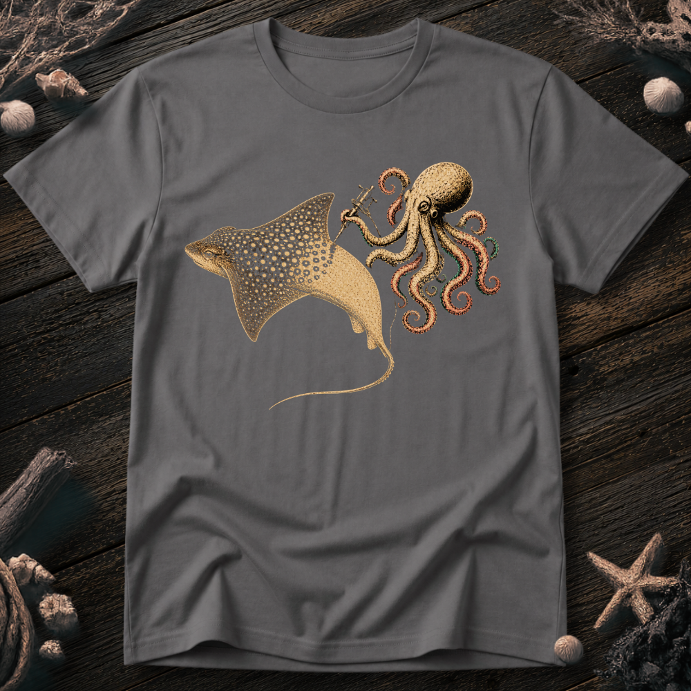 Spotted Eagle Ray Tattoo T-Shirt