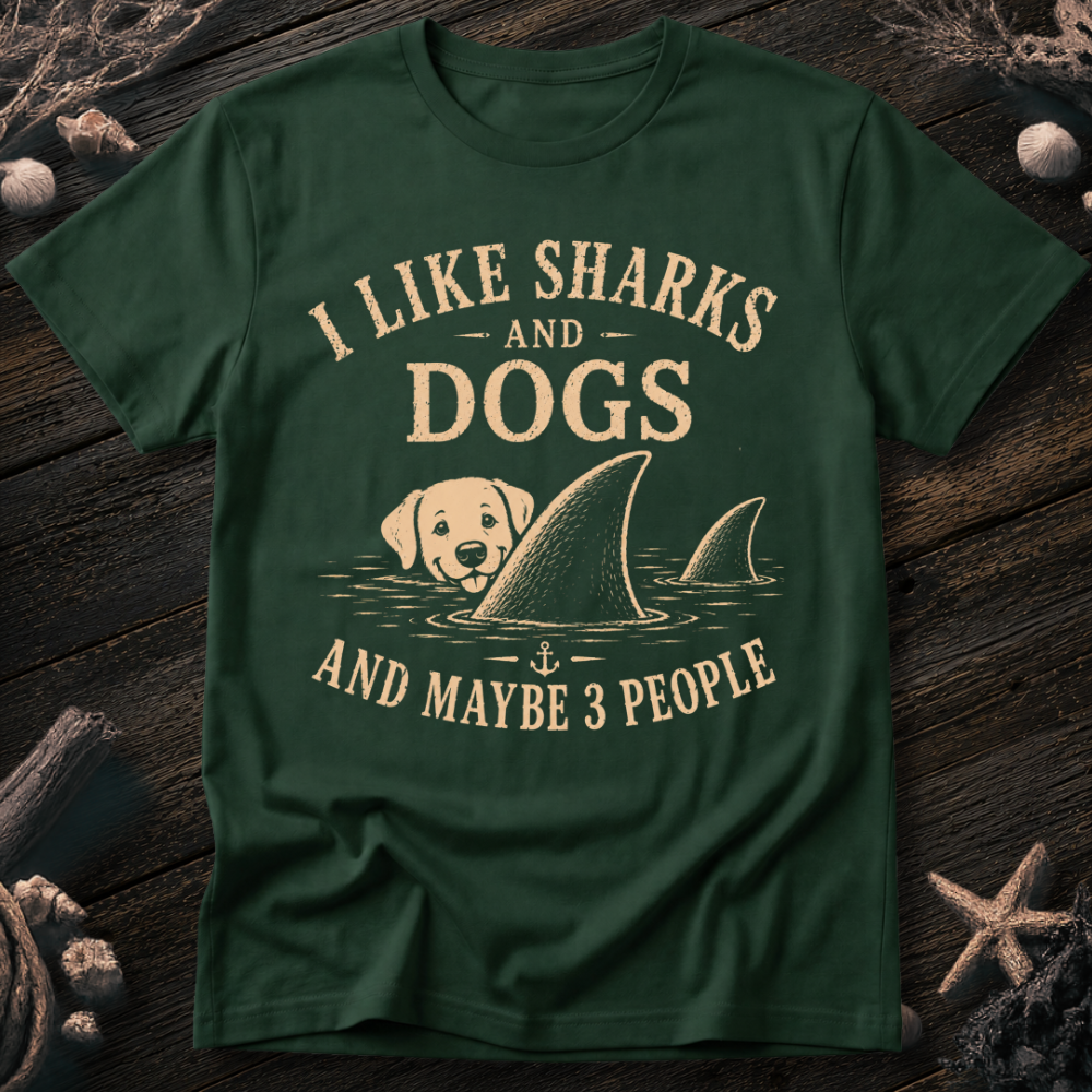 I Like Sharks and DogsT-Shirt