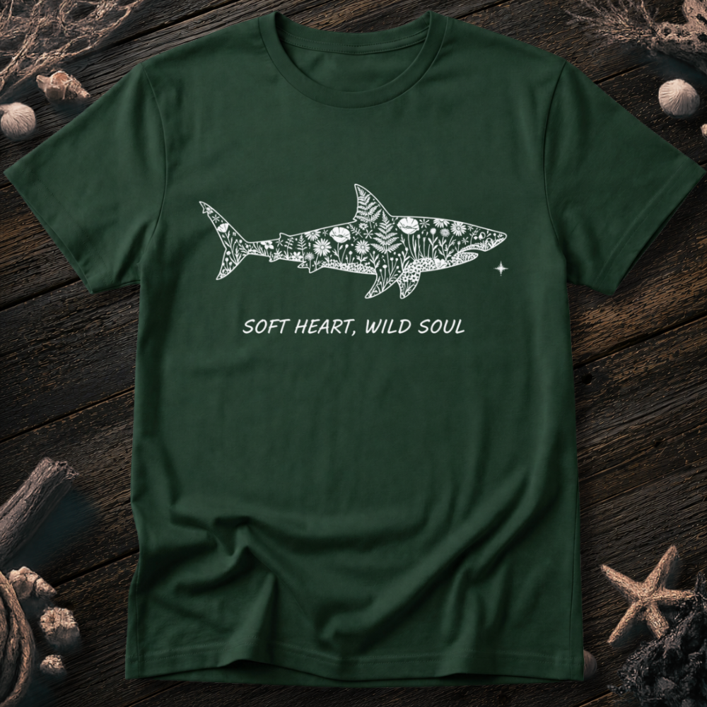 The Floral Shark T-Shirt