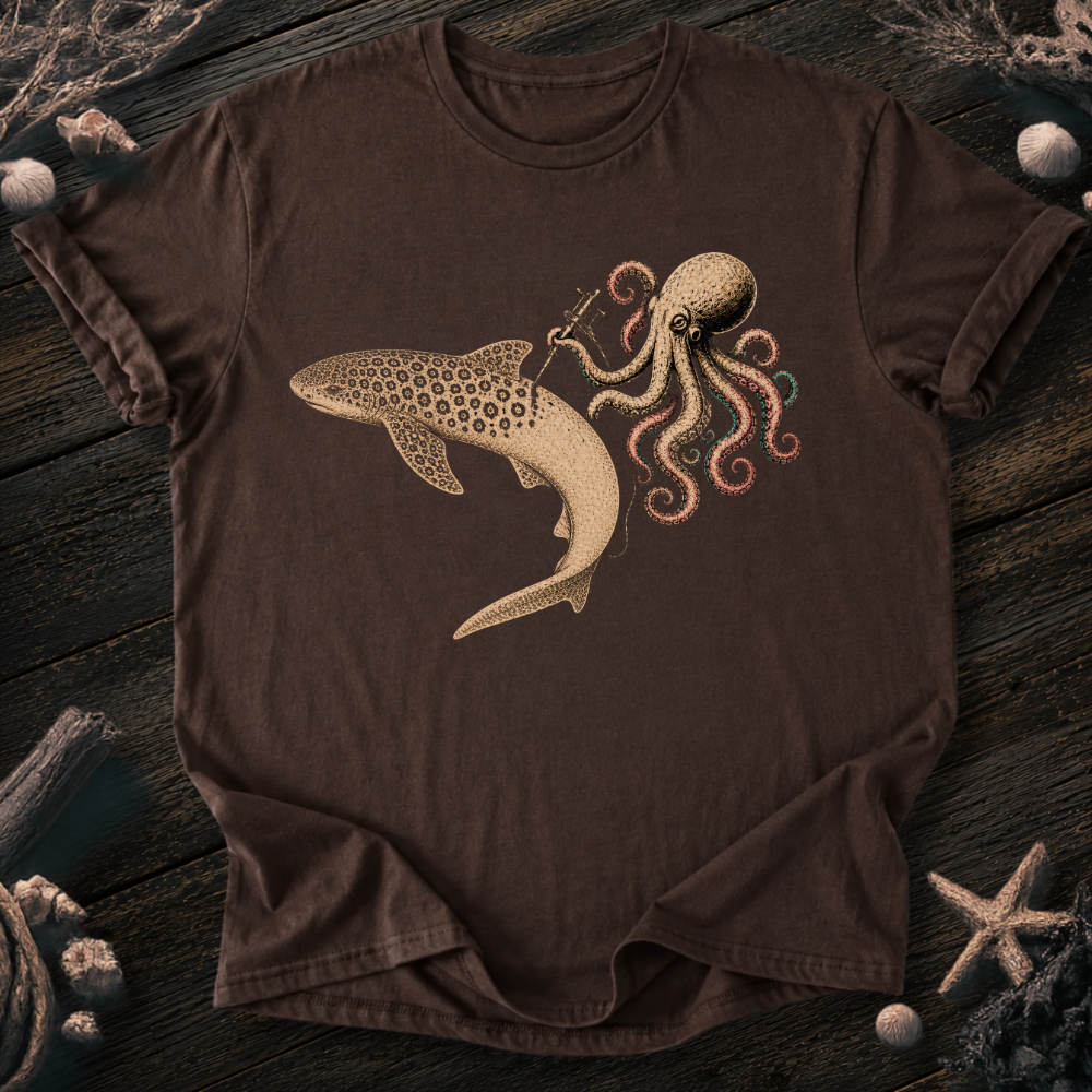Leopard Shark Tattoo T-Shirt