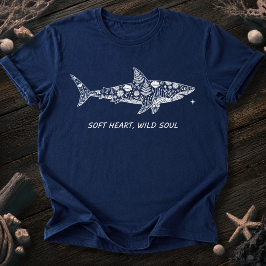 The Floral Shark T-Shirt