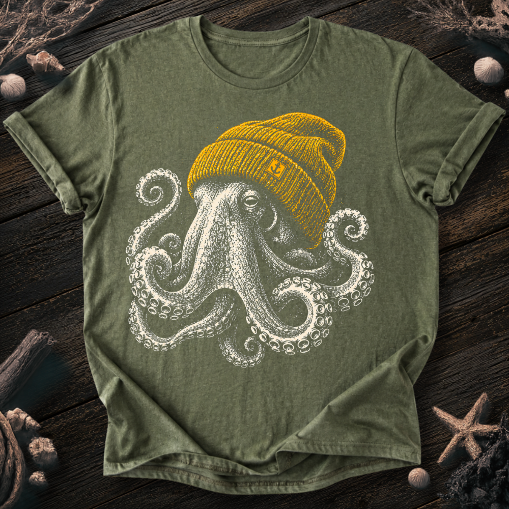 Octopus In Winter T-Shirt