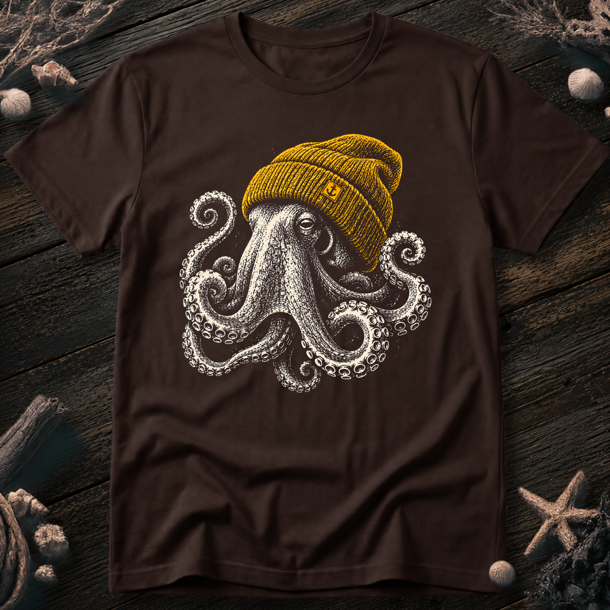 Octopus in Winter T-Shirt