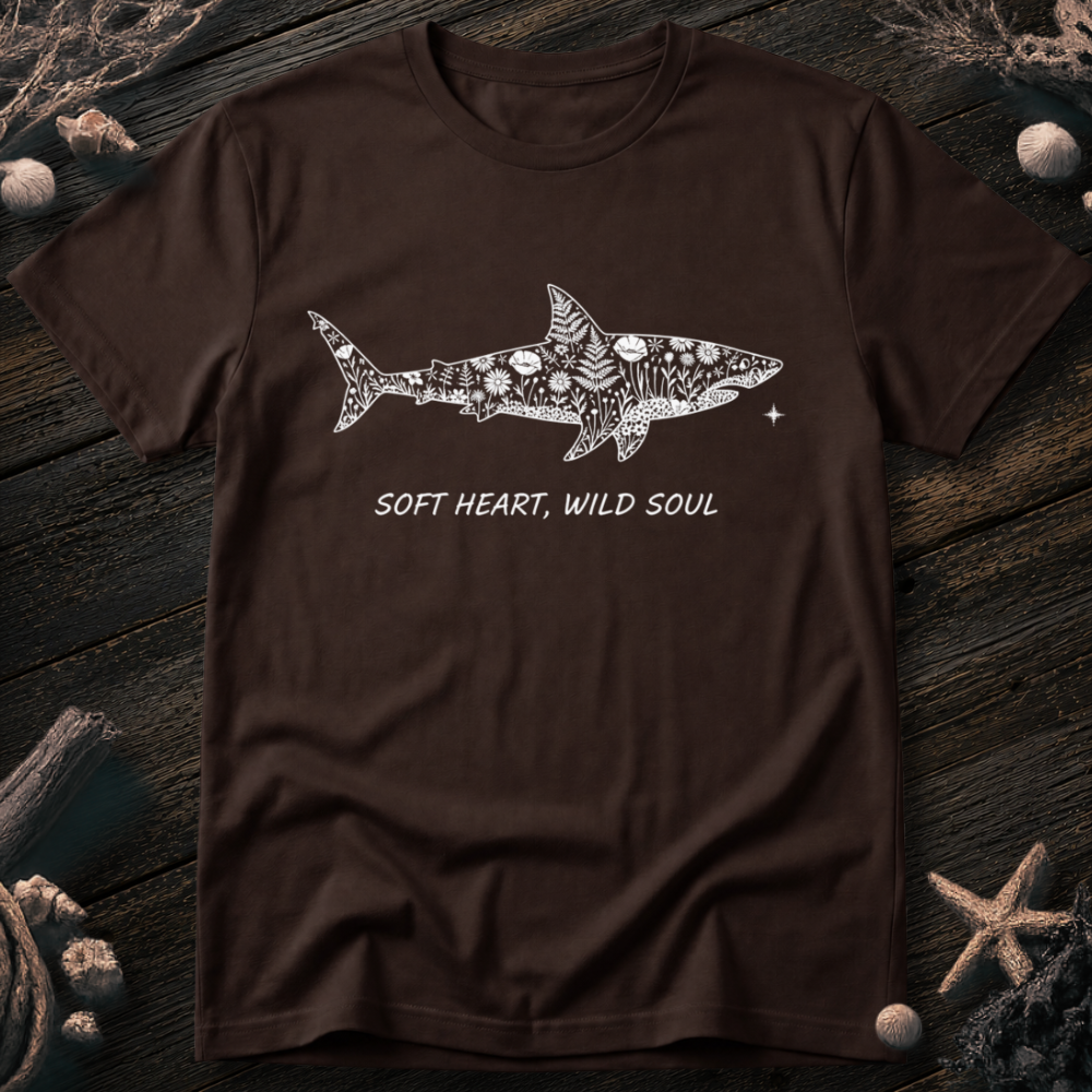 The Floral Shark T-Shirt
