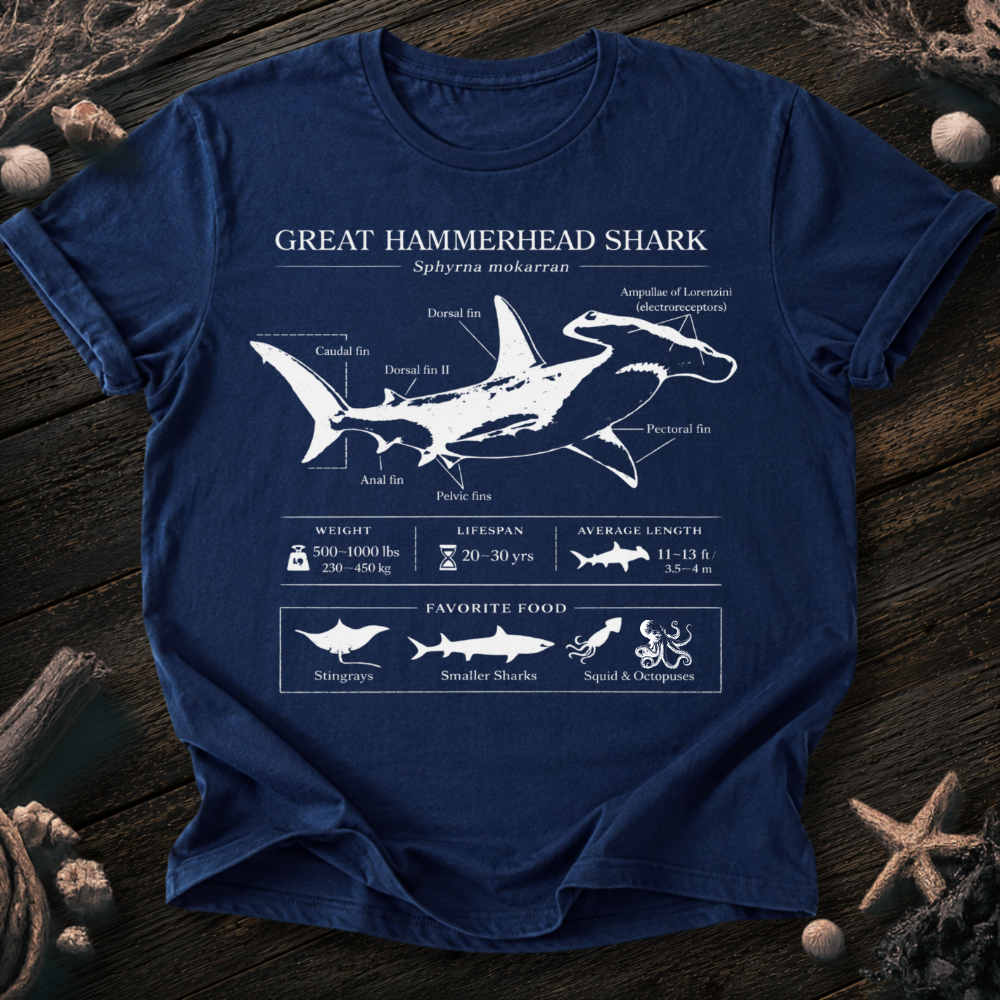 Great Hammerhead Shark T-Shirt