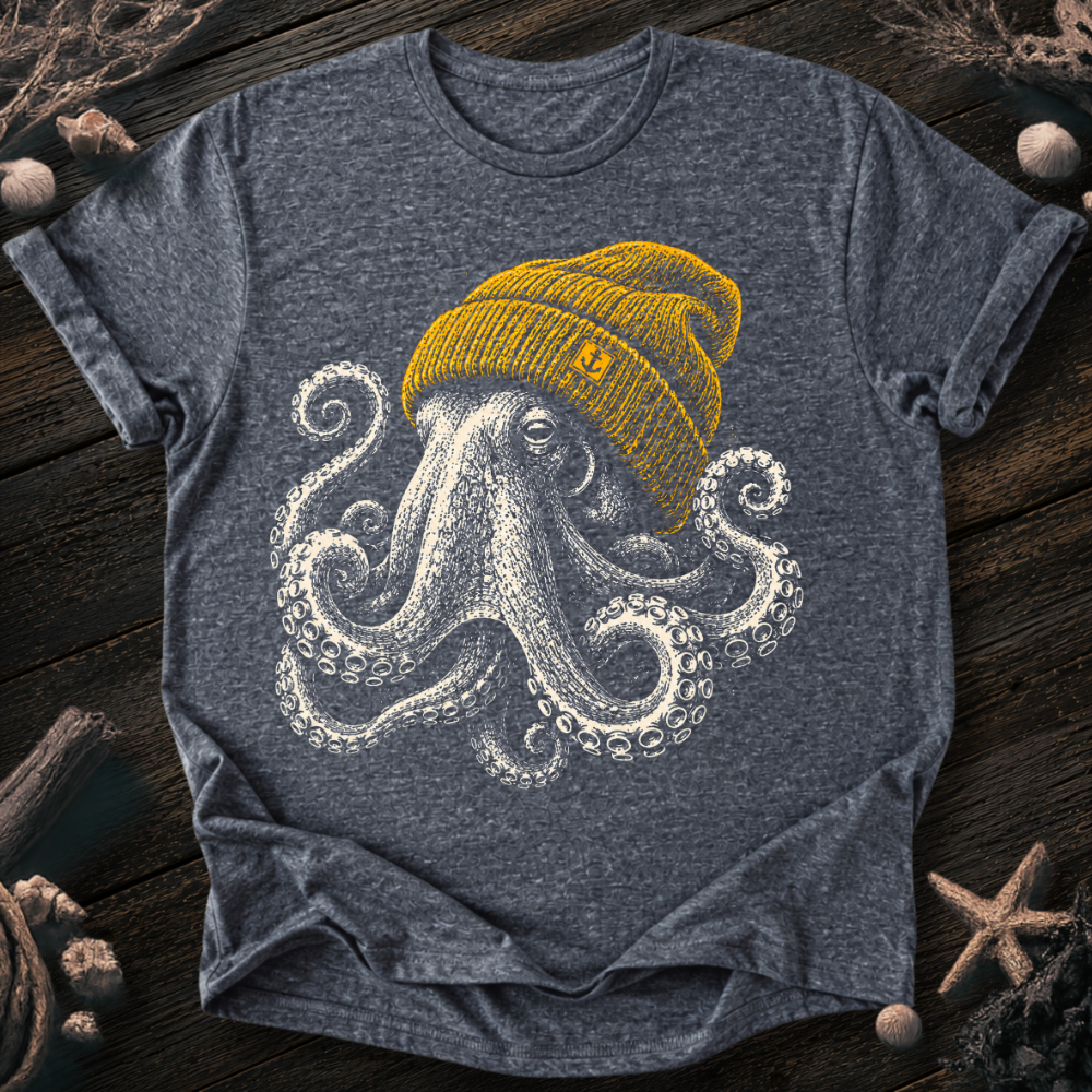 Octopus In Winter T-Shirt