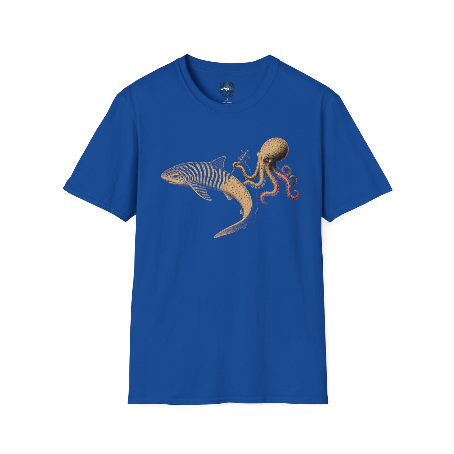Shark Zebra Tattoo T-Shirt