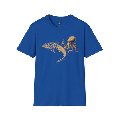 Shark Zebra Tattoo T-Shirt