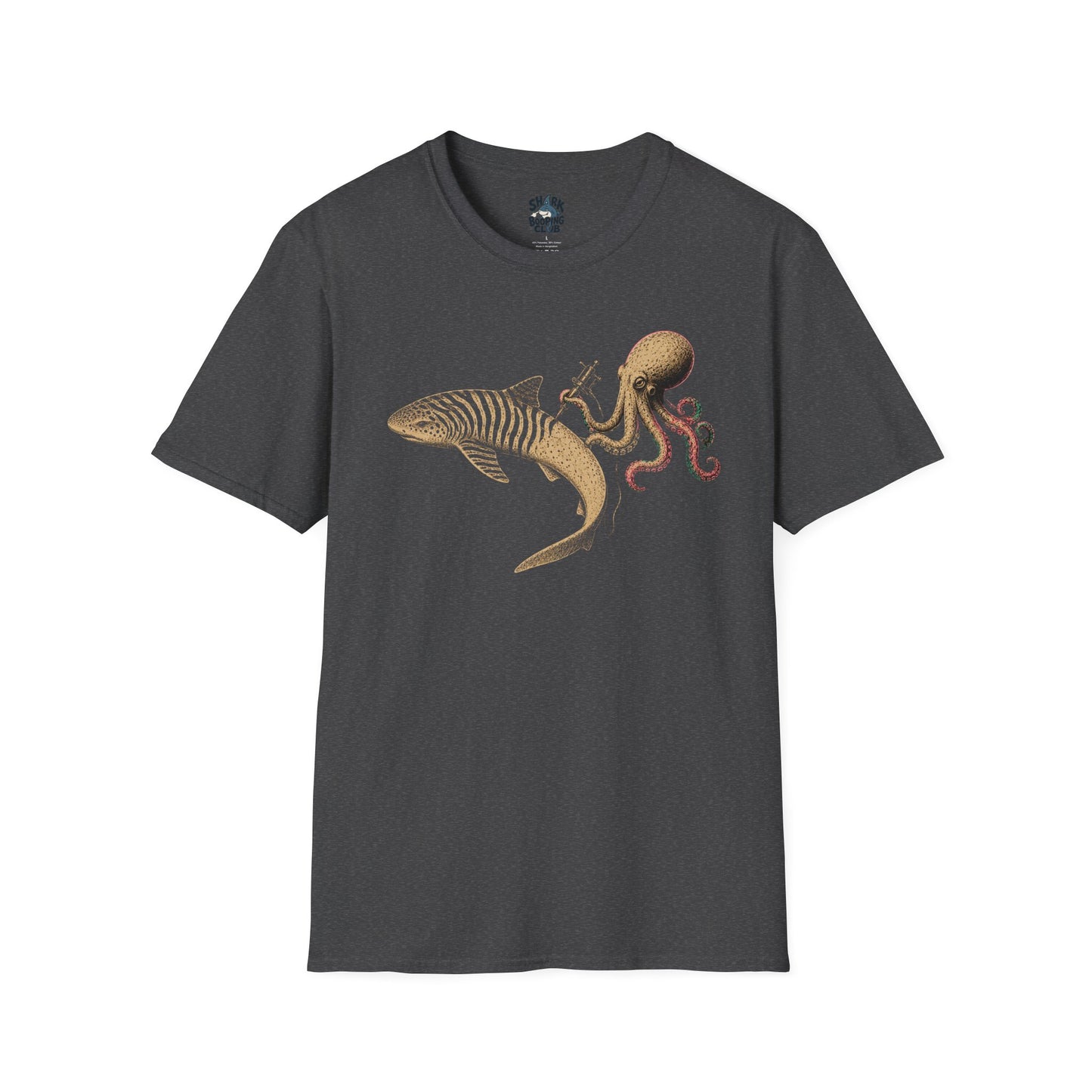 Shark Zebra Tattoo T-Shirt