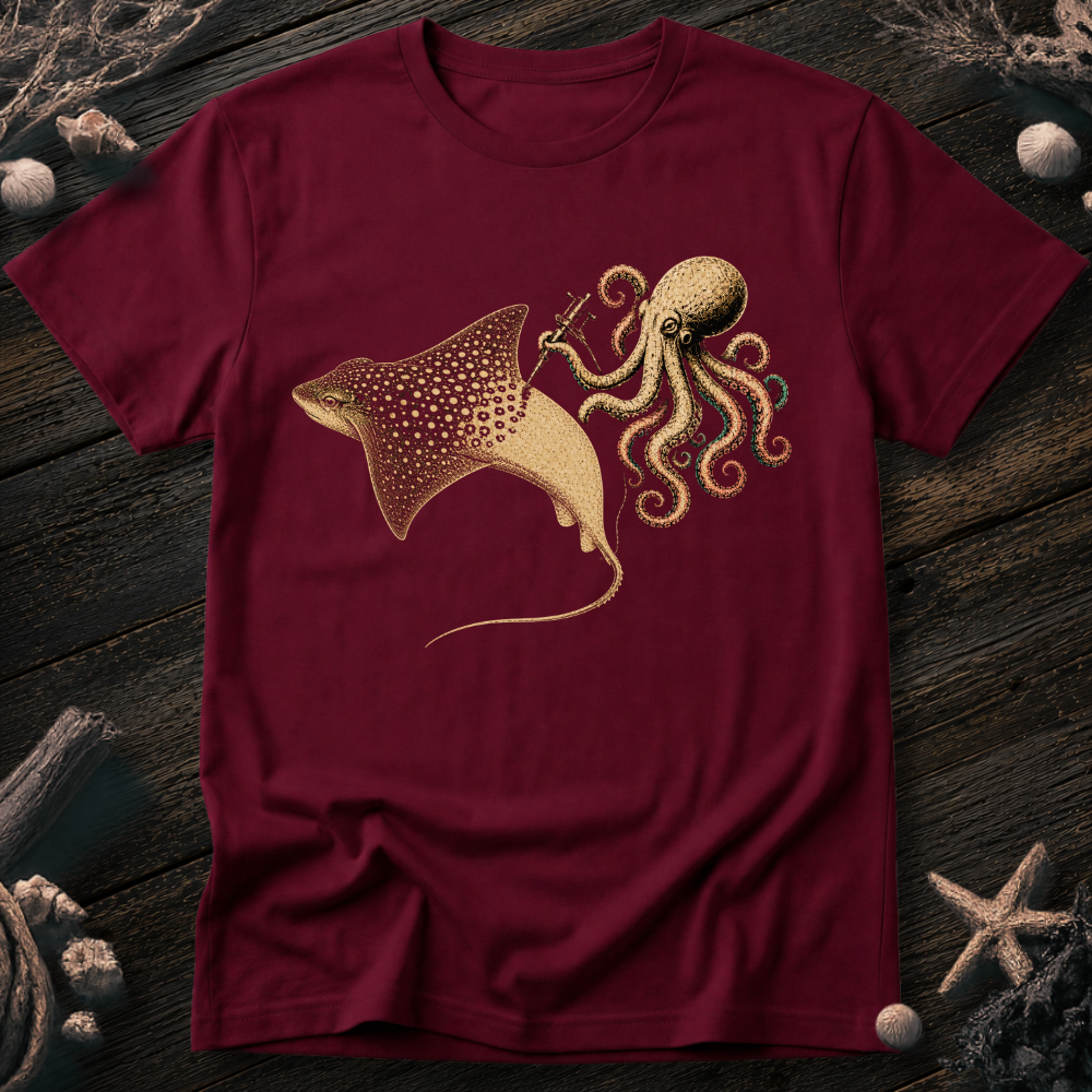Spotted Eagle Ray Tattoo T-Shirt