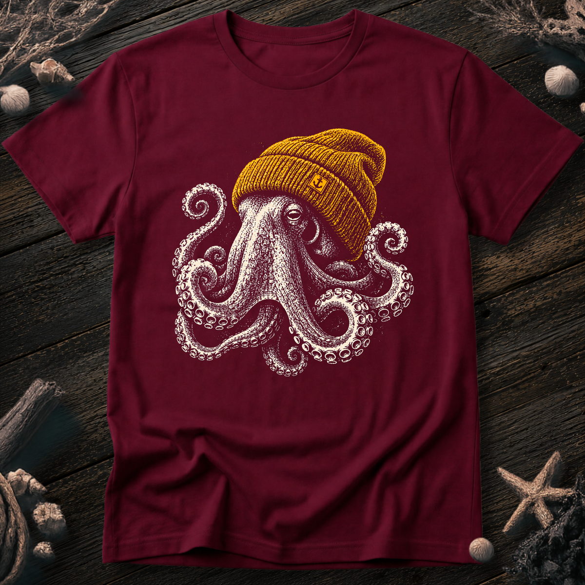 Octopus in Winter T-Shirt