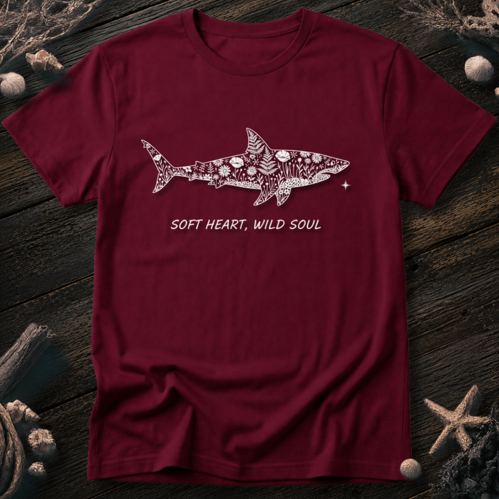 The Floral Shark T-Shirt