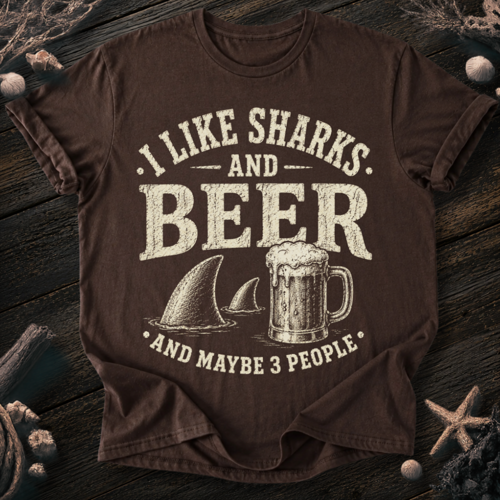 I Like Sharks and Beer T-Shirt