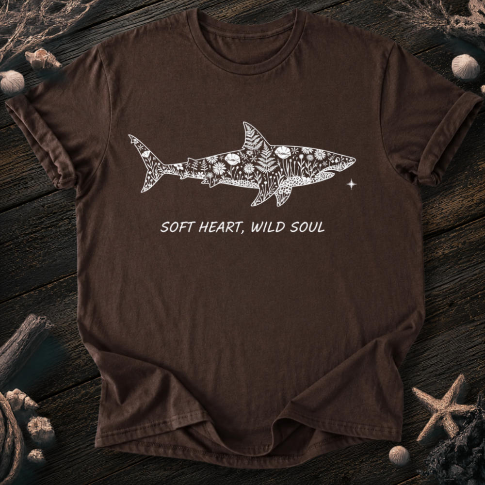 The Floral Shark T-Shirt