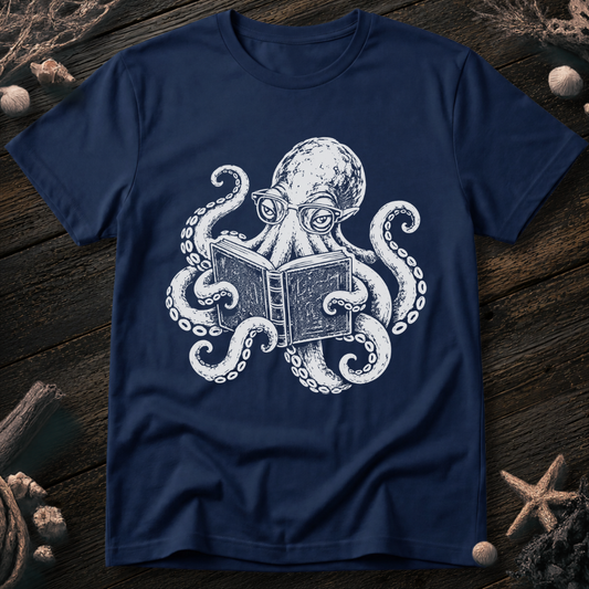 Reading Octopus T-Shirt