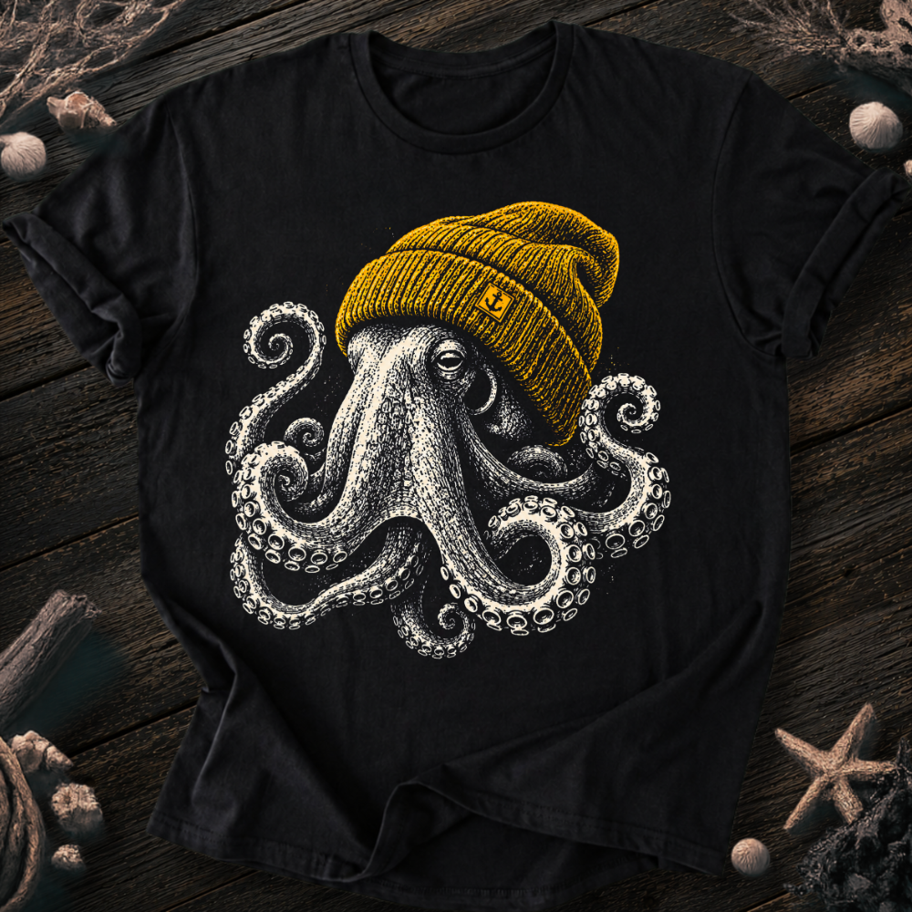 Octopus In Winter T-Shirt