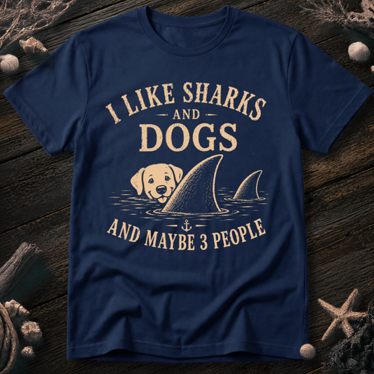 I Like Sharks and DogsT-Shirt