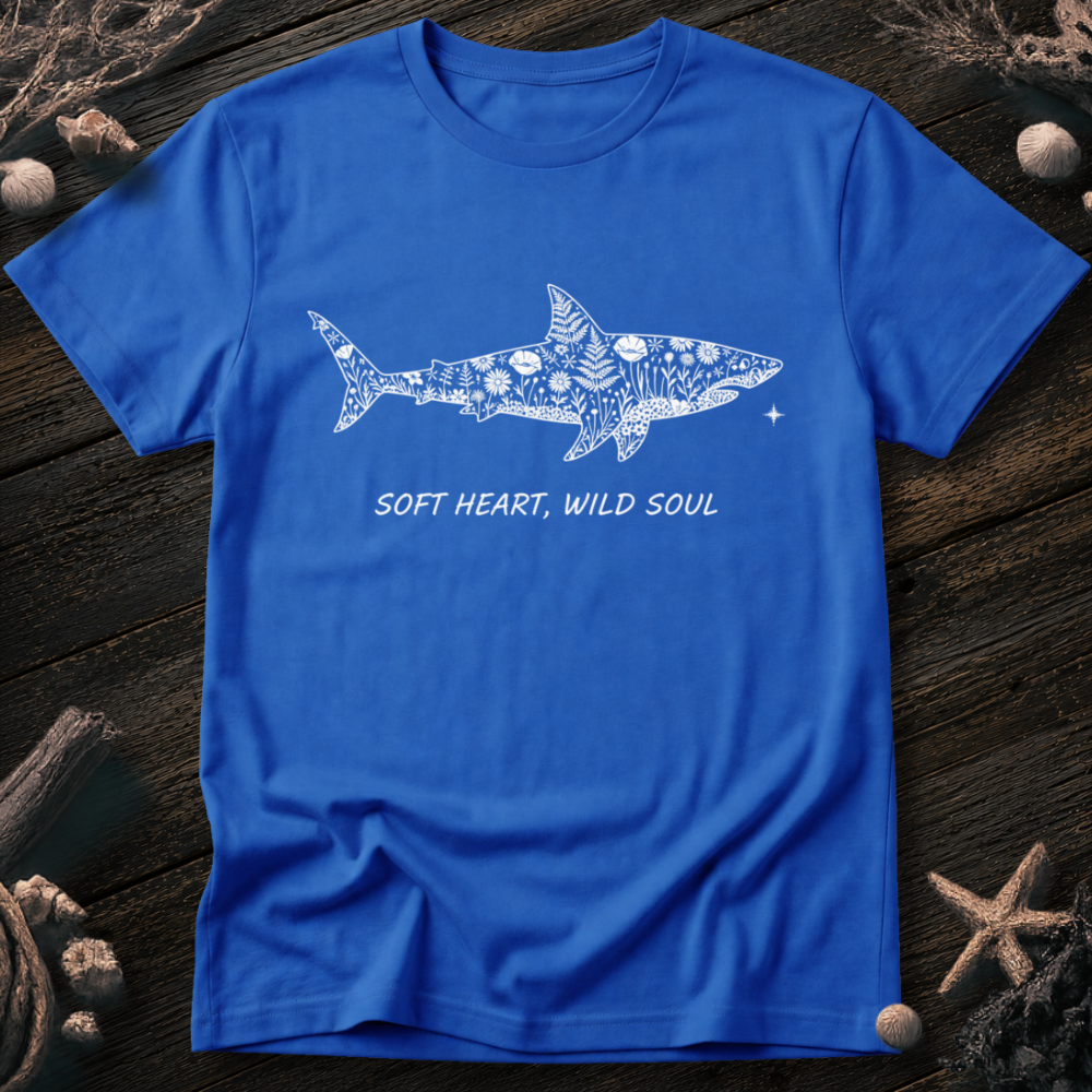 The Floral Shark T-Shirt