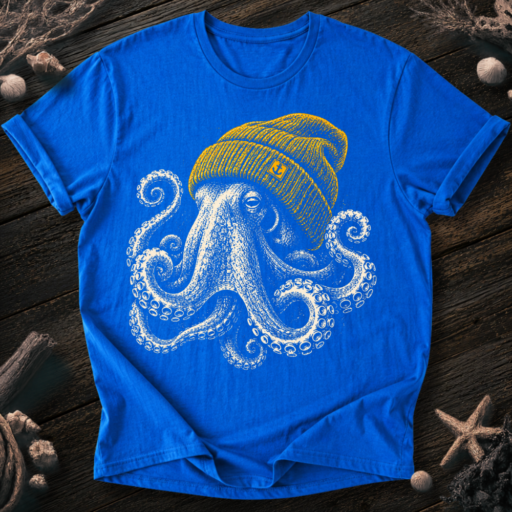 Octopus In Winter T-Shirt