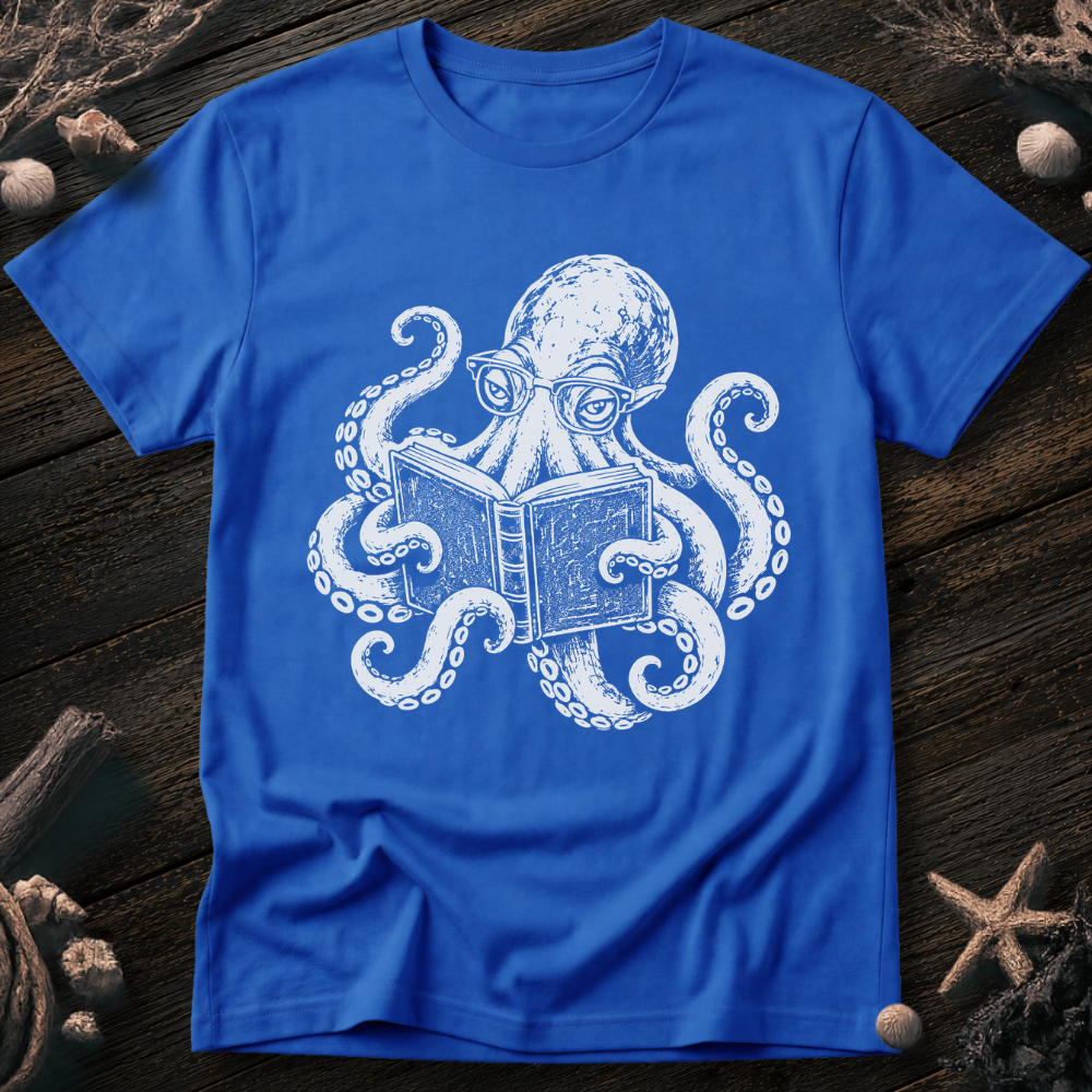 Reading Octopus T-Shirt