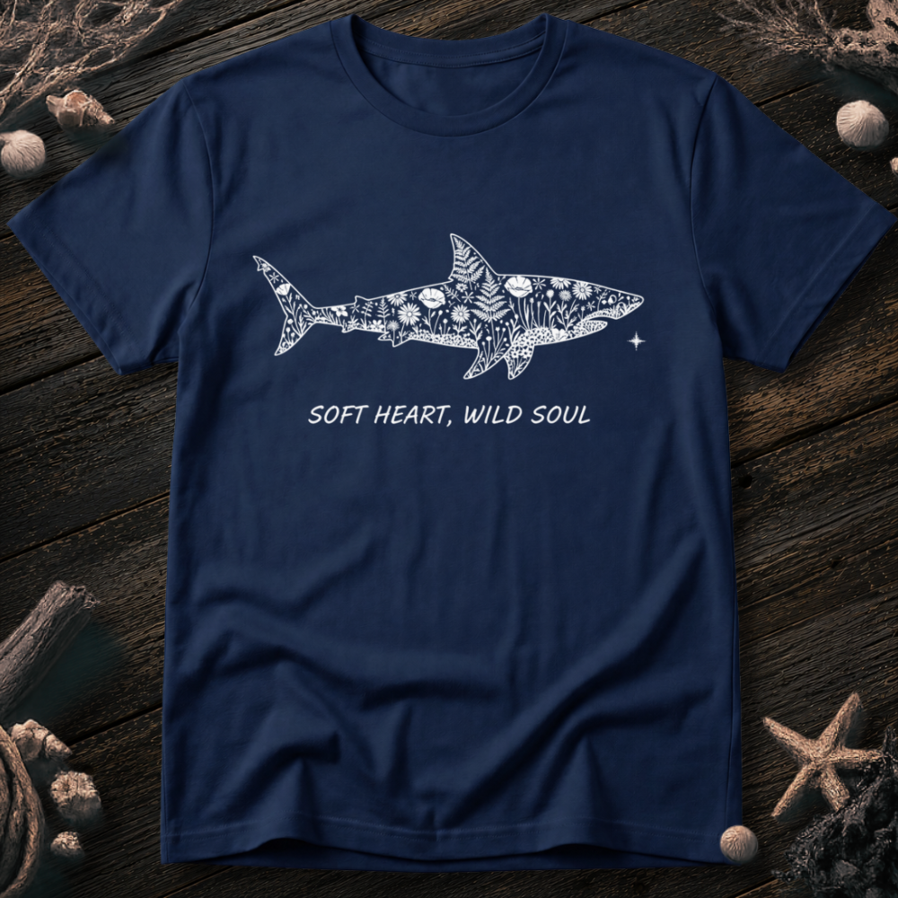 The Floral Shark T-Shirt