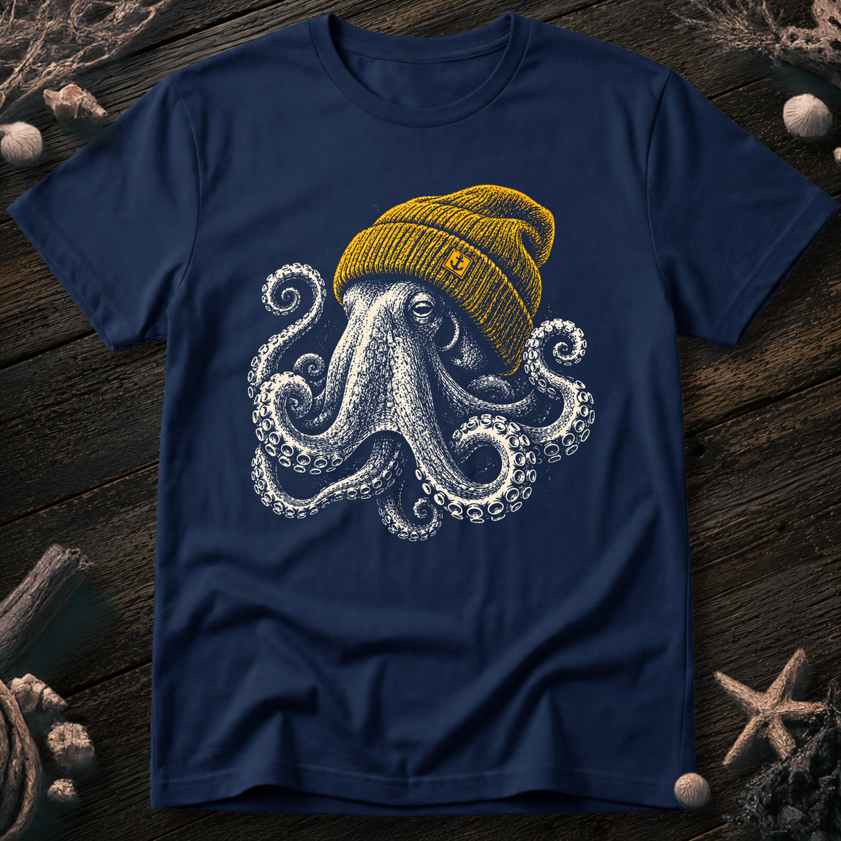 Octopus in Winter T-Shirt