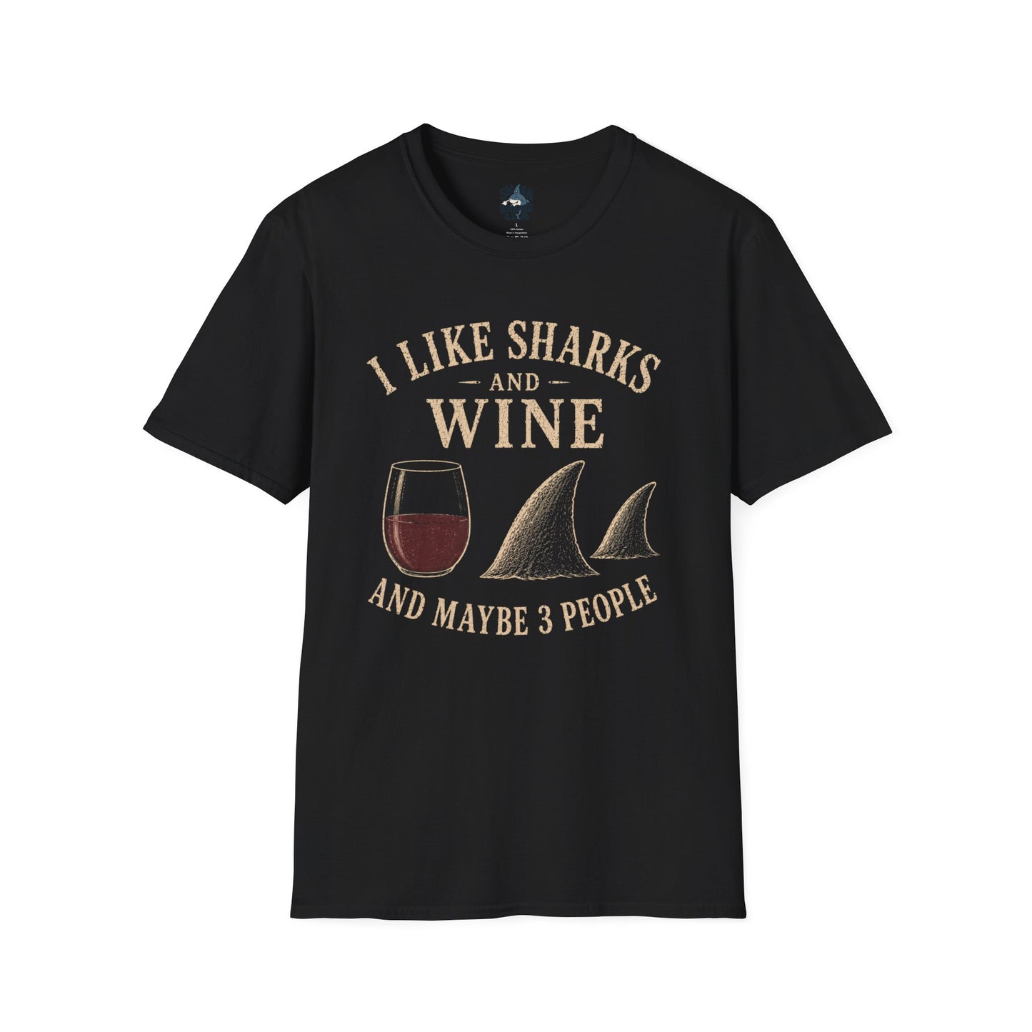 I Like Sharks and Wine T-Shirt