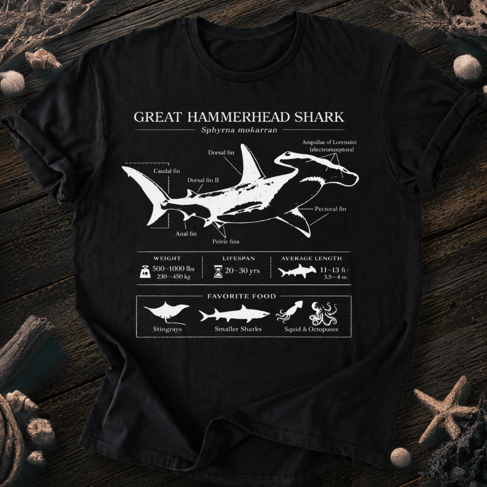 Great Hammerhead Shark T-Shirt