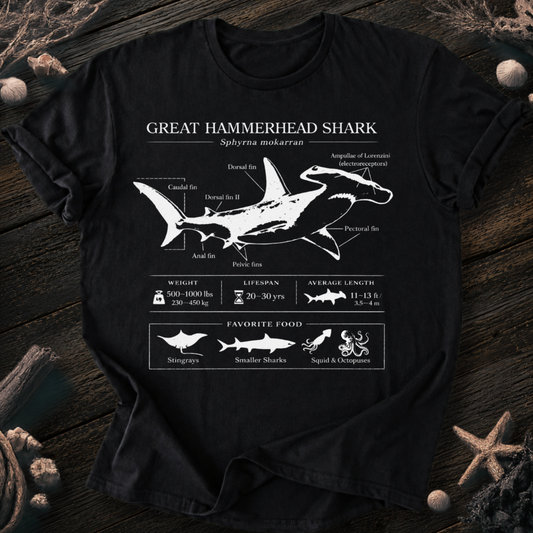 Great Hammerhead Shark T-Shirt