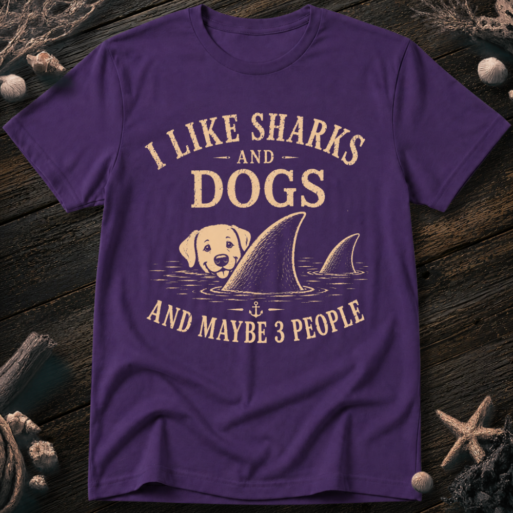 I Like Sharks and DogsT-Shirt
