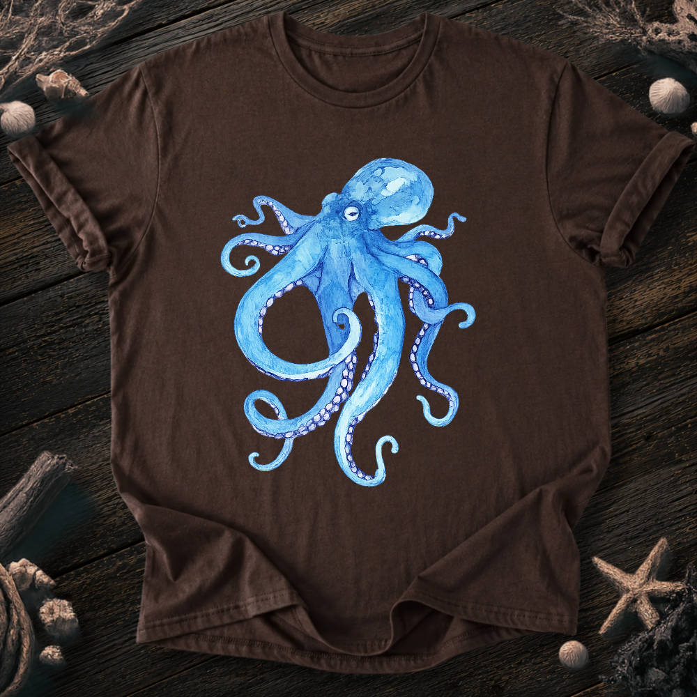 Octopús Acuarel T-Shirt