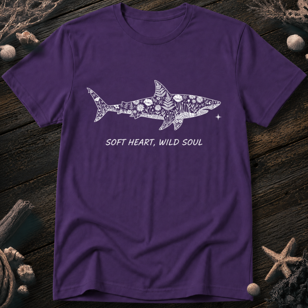 The Floral Shark T-Shirt